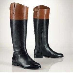 Enzo Angiolini Eaellerby leather Black/Brown Boots